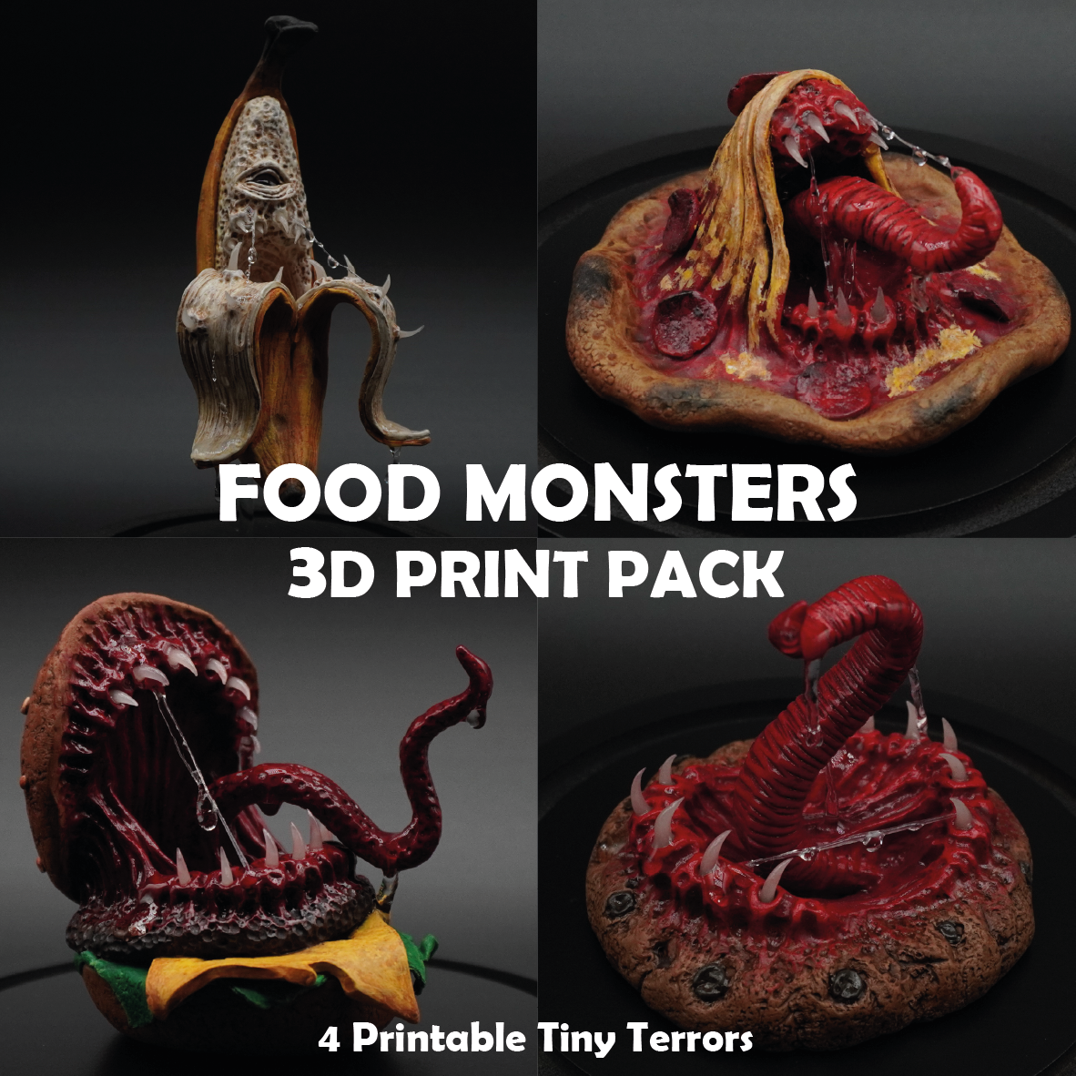 Tiny Terrors 3D Print Pack